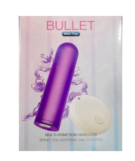 Bala Vibradora Mini USB Morada